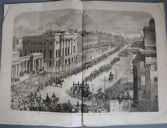 A Wellington Supplement to the Illustrated London News, No.594, Saturday November 27th 1852 - Special